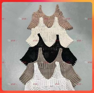 🔥[C164] Áo len Montoghi Dệt kim LƯỚI QC ĐI BIỂN 2 DÂY VẠT TUA loại 1 Quảng Châu - kholenqc