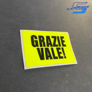 Sticker Grazie Vale Rossi Stiker Grazie Vale! VR46