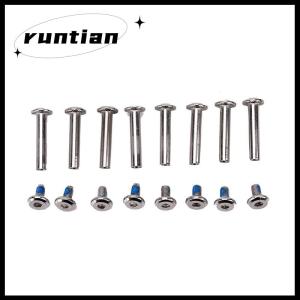 runtian 8x set inline roller axles blades screws skate wheel bolts for skate shoes