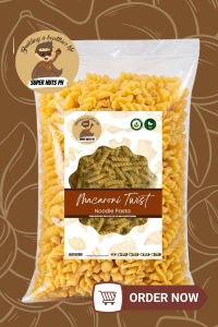 SuperNuts PH Premium Macaroni Twist Pasta | Spiral Pasta for Creamy Sauces Pasta Salad & Baked Recipes | 250g 500g 1kg