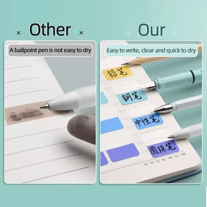 60%20Sheets%20Transparent%20Index%20Label%20Office%20Classification%20Sticker%20Sticky%20Note%20Student%20Stationery%20-%20Image%203