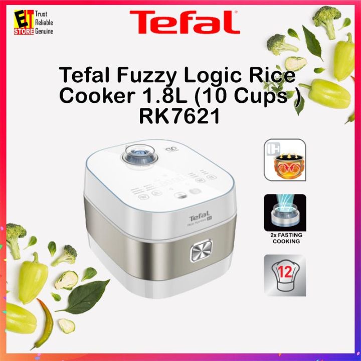 Tefal Rice Xpress IH RICE COOKER 1.5L 8 CUPS RK7621 (RK762165) Lazada