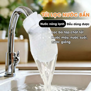 PVN84176 Túi Lọc Vòi Nước Đa Năng – Giữ Cặn Bẩn Tạp Chất – Cải Thiện Chất Lượng Nước Sinh Hoạt