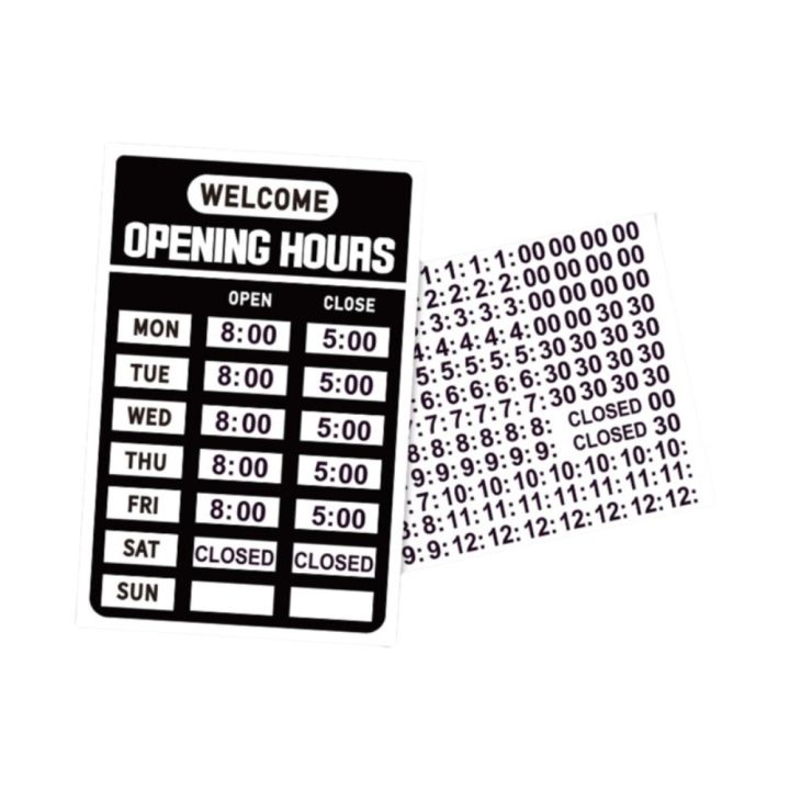 MICANGP Chống nắng Tem nhãn giờ làm việc Chống thấm nước Tự dính Biển ...