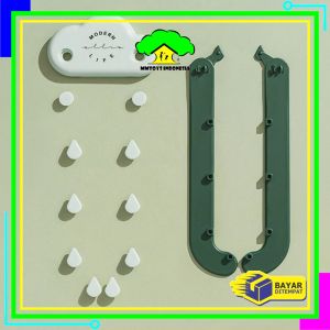 MI-C762 Gantungan Kantong Plastik Tempat Sampah Basah / Bracket Holder / Cantelan Kantong Plastik Sampah Serbaguna