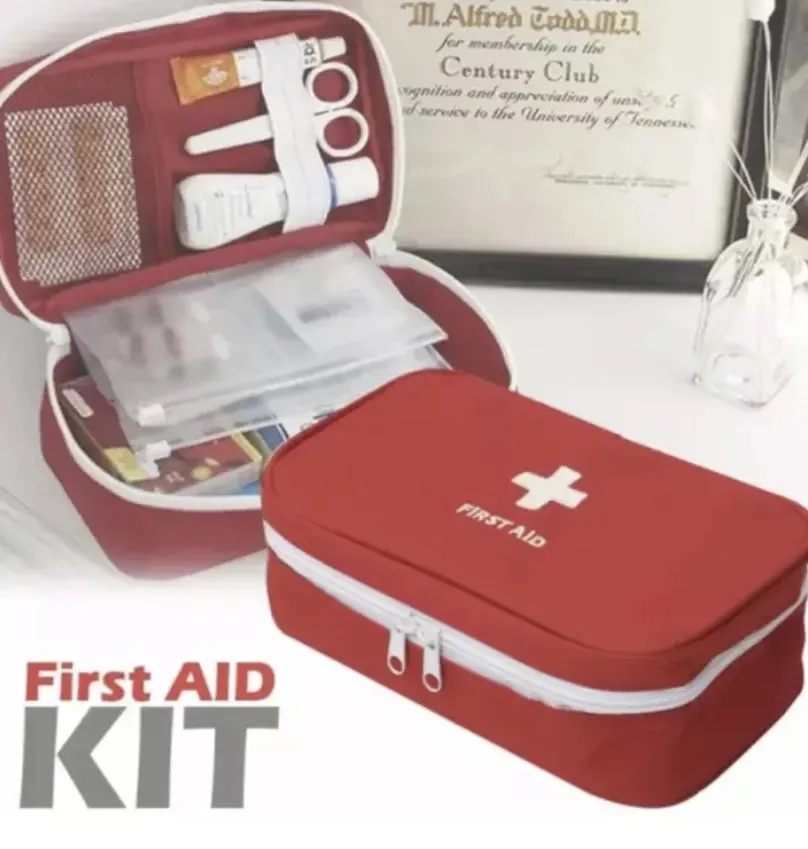 First aid kit medical Travel medicine storage bag mini storage