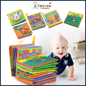 BEVAVAR Buku bantal / mainan bayi / buku bayi / soft book buku kain/Cloth book