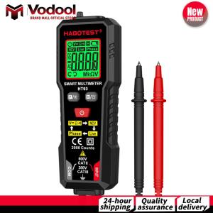 Professional Digital Multimeter 2000 Counts Auto-Ranging Volt Ohm Meter with NCV for Electrical Diagnosis and Repair