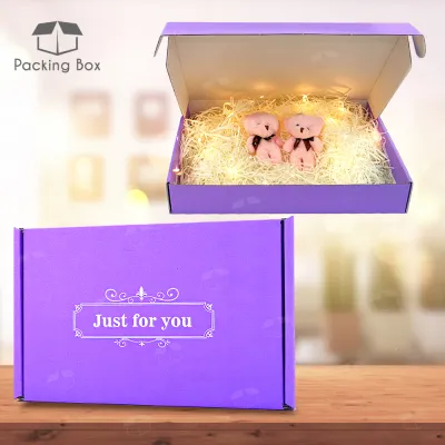 READY STOCK!! JUST FOR YOU Colour Gift Box Craft Paper Box Pizza Box Carton Box Kotak Packing Box Packaging Box