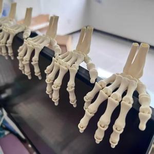 3d Printed skeleton hand decorations Halloween spooky skeleton toys haunted house props realistic ghost claw decorations