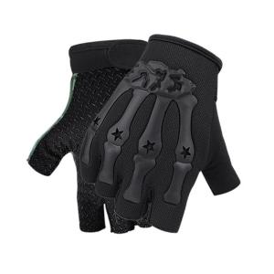 Cycling Bike Gloves Half Finger Biking Gloves Mountain Bikes Gloves Anti-Slips Shock-Absorbing Padded Breathable Gloves