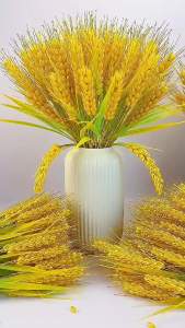 DIY Beaded rice grain and wheat ear material kits wholesale ABS Imitation Pearl Barley Living Room Decoration TikTok Hot Sale