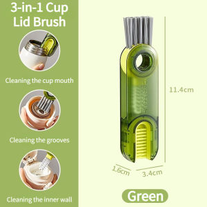 5 In 1 Baby Bottle Brush Cleaning Brush Plastic Ball With Long Handle Glass Coffee Mug Brush Cleaner Kitchen Accessories