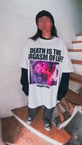 Casual Original DGRAVE CREATIONS CLIMAX WHITE T-SHIRT