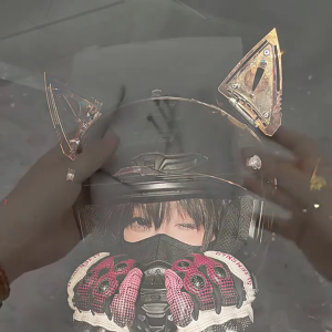 Machinery Cats Ear Hairhoop RolePlay Headband Halloween Costume Headwear Popular Motorcycling Hairhoop Party Accessories