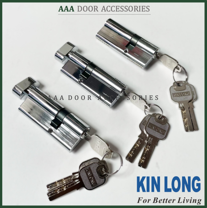 Lõi khoá KinLong cửa nhôm XingFa (Ruột khoá loại A - tốt) dài 77mm ...