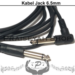 Kabel Jack Gitar / Keyboard / Bass / Alat Musik 3 Meter