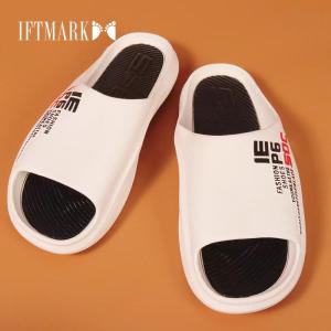 IFTMARK รองเท้าแตะ สำหรับผู้ชาย พื้นหนา กันลื่น ระงับกลิ่น แฟชั่นฤดูร้อน สําหรับ รองเท้าแตะผู้ชาย
