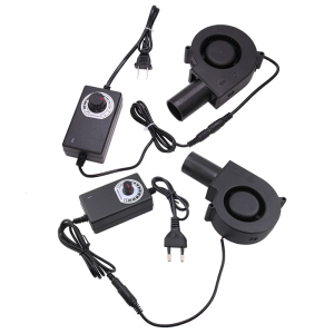 Đa Chức Năng 12V dầu thải Đầu Đốt quạt gió 100-240V Đầu Vào 35cfm Thích Hợp Cho BBQ Củi Bếp Và Kim Loại Luyện Kim