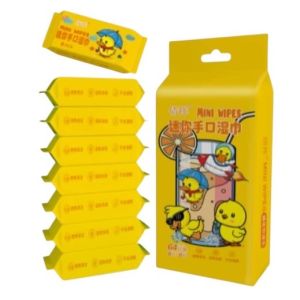 Tissue Basah Mini / Wet Wipes Travel Pack / Tisu Basah