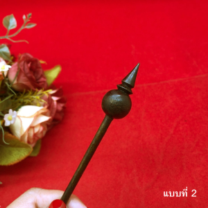 ปิ่นปักผม ปิ่นไม้ เครื่องประดับตกแต่งทรงผม ขนาด 16 ซม. ปิ่นล้านนา สไตส์โบราณ งานสวย มีความแข็งแรง งานแฟชั่น พร้อมส่ง