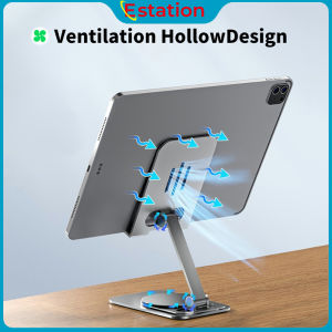 Tablet Phone Stand Holder For iPad Pro 11 10th 10.2 7th 8th 9th Gen 360 degree rotatable Metal