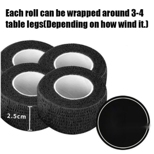 Self-adhesive Tape Table Chair Leg Mat Round Square Furniture Leg Caps Foot Protection Bottom Cover Pads Wood Floor Protector