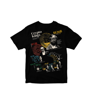 Crypto Kings T-Shirt – Premium Streetwear for Bitcoin Ethereum & Blockchain Enthusiasts For Men
