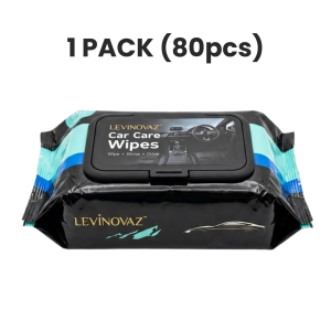 GetGadget⚙ 80pcs/Pack Multipurpose Car Interior Wipes Leather Interior Refurbished Steering Cleaning Clean Sofa Wheel Wipes