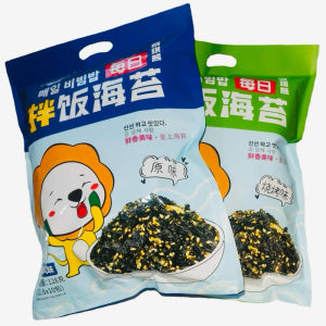 Rong Biển Rắc Cơm túi khổng lồ 128G Ăn Liền Cho Bé - đồ ăn vặt (tách lẻ 5 gói 1 vị thì là gói lẻ ko có bao bì như hình ạ)