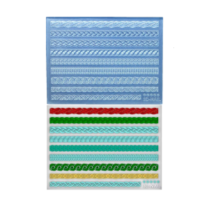 Silicone Carved Molds DIY Nail Art Tools Handmade Craft Supplies for 3D Nail Art Creation and Versatile Decoration Use