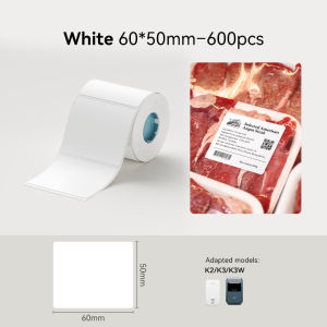 NIIMBOT Thermal Label Paper for K3 Waterproof Desktop Printer Refill Waybill Price Tag Roll Sticker