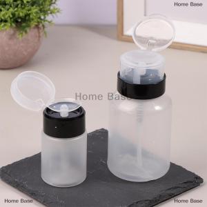 [COD] Home Base 1 cái 60 200ml Rỗng Báo Chí Nail chai bơm Dispenser nhựa đánh bóng xách tay lỏng trang điểm Remover Cleaner công cụ làm móng tay
