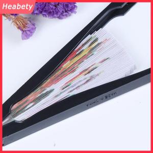 Heabety Mùa hè cầm tay Fan Trung Quốc gấp tay Fan in giấy quà tặng trang trí