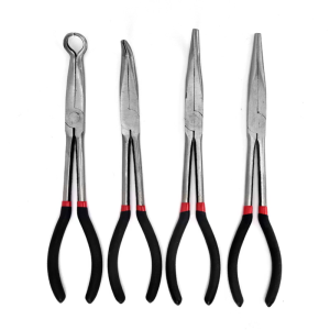 Ergonomic Extended Handle Spark Plugs Removal Plier Set For Tight Space Electrical Disconnect Car Engine Maintenance