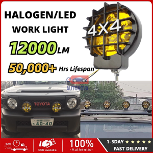 5.5" 4X4 Round Off Road Driving Halogen Fog Led Work Light Lamp Spotlight FD Светодиодные Фары Fits On Trucks SUVs RVs Jeep