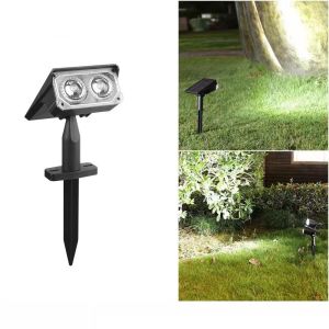 URBAG White Light Lawn Lamp Warm Light Waterproof Lawn Lights High Quality Solar Spotlight Outdoor Garden