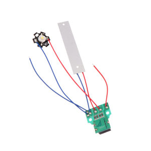 Fantic Đôi dẫn ánh sáng Hội Đồng Quản trị với công tắc điều khiển DC 3.7-5V Đèn pin ánh sáng ban đêm đèn bàn tự làm phụ kiện