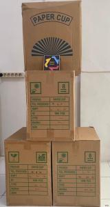 GELAS KERTAS PAPER CUP KOPI 6.5 OZ ISI 1.000 PS PUTIH KHSUS GROSIR TERMURAH