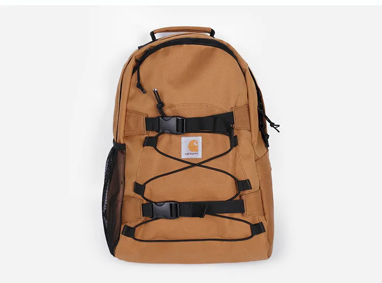 Carhartt Men Skateboard Backpack Street Fashion School Bag Casual