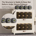 (Easy Installation)SIV 2-5 Tiers Foldable Drawer Cabinet Folding Storage Box Collapsible Organize. 