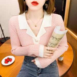 IOS SHOP ANSEL BLOUSE KNIT RAJUT KASUAL WANITA KOREAN STYLE