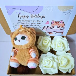 ✨ Kitty Cat Orange Mofusand Kawaii Gift for Pet Lovers Custom Message for any Occassion