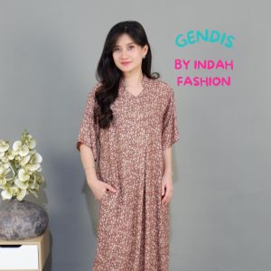 Dress lengan pendek / Daster cantik busui frendly / Daster kekinian / Homedress / Daster nagita