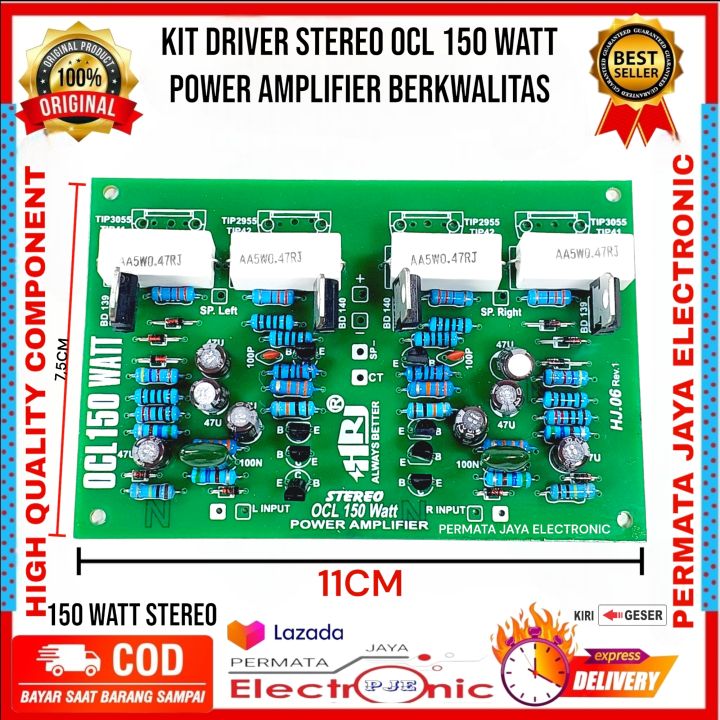 Kit Driver Power OCL 150 Watt Stereo | Lazada Indonesia