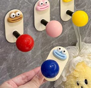 ตะขอแขวน ที่แขวนติดผนัง ที่แขวนของอเนกประสงค์ สําหรับยางรัดผม ที่คาดผม เครื่องประดับ (พร้อมส่ง)