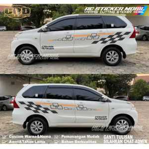 Stiker sticker Mobil Avanza Cutting stiker mobil avanza veloz Old terbaru Untuk semua tipe mobil