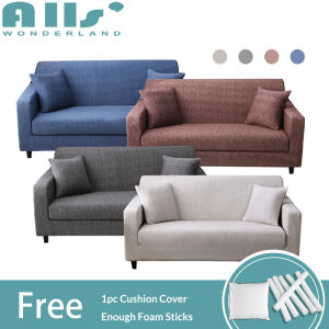 1 piece Couch Cover 1 2 3 4 seater Elastic All-inclusive Universal Stretchable Cover for Sofa Muti-sizes Slipcover Ready Stock