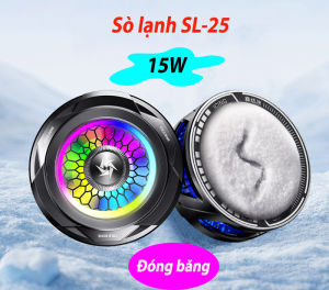 Quạt Tản Nhiệt Điện Thoại Sò Lạnh SL25 Led RGB Gaming Công Suất 15W dóng băng quạt làm mát điện thoại