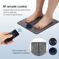 Hailicare Electric EMS Foot Massager Pad with Remote Control Relief Pain Relax Feet Acupoints Massage Mat 8 Modes 19 Levels Shock Muscle Stimulation Improve Blood Circulation. 